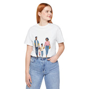 Family Walk Unisex Tee - Casual Summer Shirt for Parents
