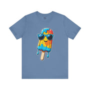 Cool Popsicle Graphic Tee, Summer T-Shirt, Unisex Jersey Tee, Fun Ice Cream Shirt, Gift for Ice Cream Lovers, Cute Casual Wear
