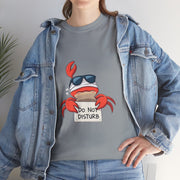 Playful Crab Graphic Tee, Relaxed Summer T-Shirt, Gift for Beach Lovers, Funny Casual Wear, Unique Gift Idea, Summer Vibes Shirt