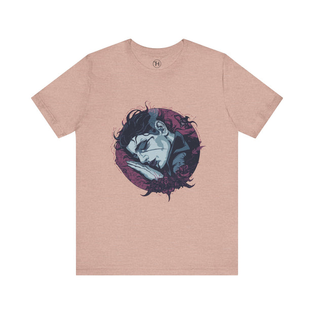 Dreamy Sleepy Graphic Tee, Unisex T-Shirt, Casual Wear, Gift for Relaxation, Unique Artwork, Lounge T-Shirt, Cozy Fashion