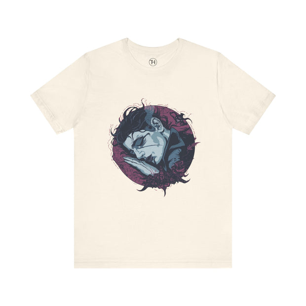 Dreamy Sleepy Graphic Tee, Unisex T-Shirt, Casual Wear, Gift for Relaxation, Unique Artwork, Lounge T-Shirt, Cozy Fashion