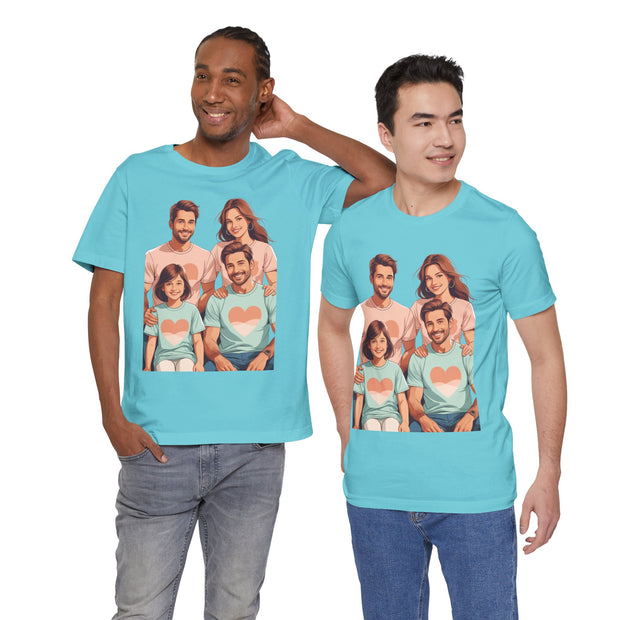 Heart Family Unisex Tee