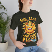 Sunny Vibes Tee | Unisex Short Sleeve Tee, Summer Shirt