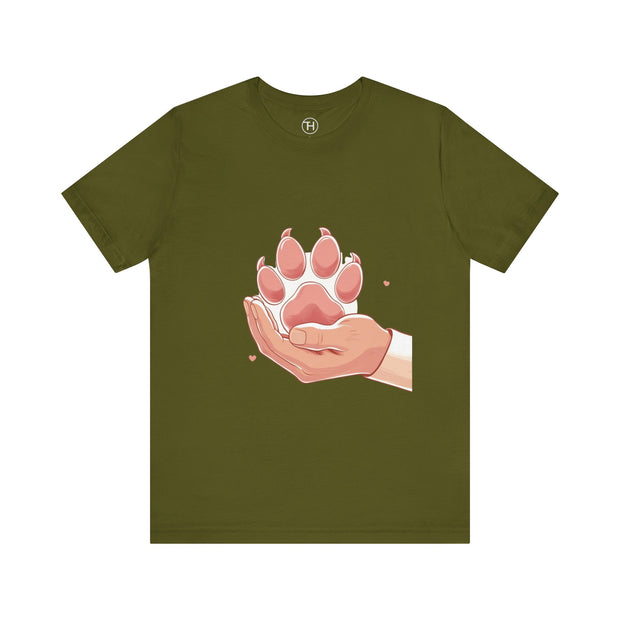 Paw Print Love Tee