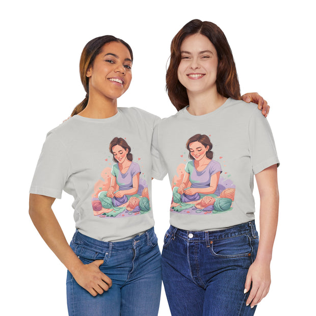 Crafty Vibes Unisex Tee - Perfect Gift for Crafters