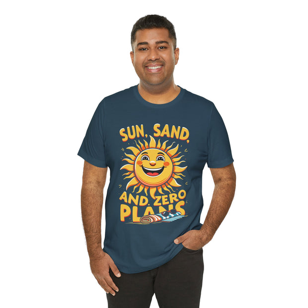 Sunny Vibes Tee | Unisex Short Sleeve Tee, Summer Shirt