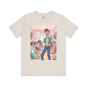Funny Family Chaos Tee, Unisex Graphic Shirt, Parenting Humor T-Shirt, Ideal Gift for Dad, Quirky Casual Wear
