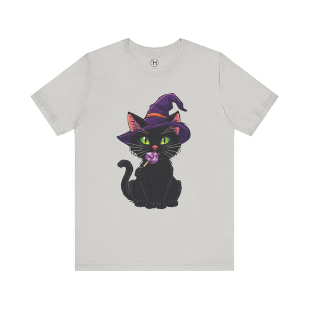 Spooky Black Cat Tee