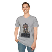 Funny Cat Graphic T-Shirt, Fluff Around and Find Out Tee, Cat Lover Gift, Unisex Humor Shirt, Casual Everyday Wear