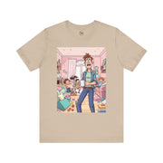 Funny Family Chaos Tee, Unisex Graphic Shirt, Parenting Humor T-Shirt, Ideal Gift for Dad, Quirky Casual Wear