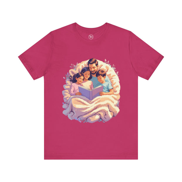 Cozy Family Reading Tee