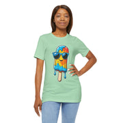 Cool Popsicle Graphic Tee, Summer T-Shirt, Unisex Jersey Tee, Fun Ice Cream Shirt, Gift for Ice Cream Lovers, Cute Casual Wear