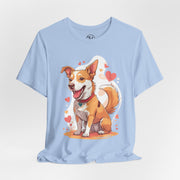 Cute Dog Love Unisex Tee