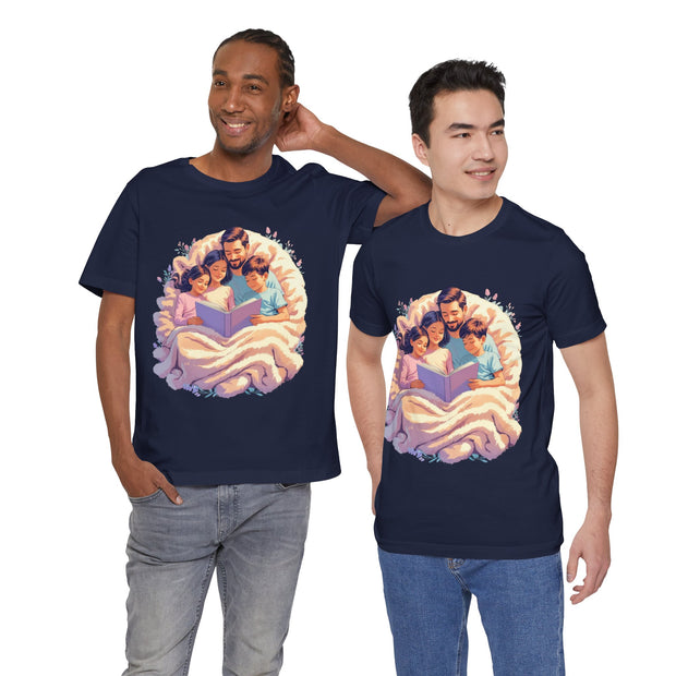 Cozy Family Reading Tee