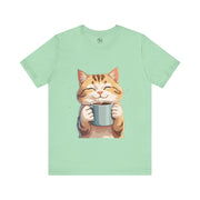 Cute Cat Coffee Tee