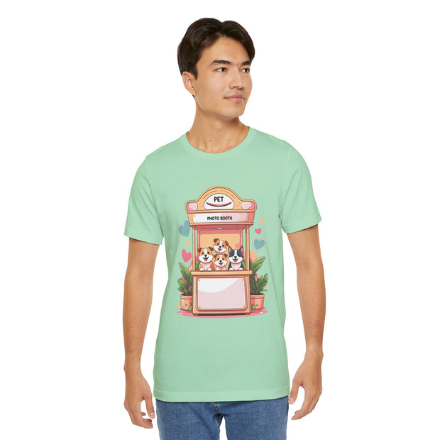 Dog Lover T-Shirt - Cute Pet Photo Booth Tee