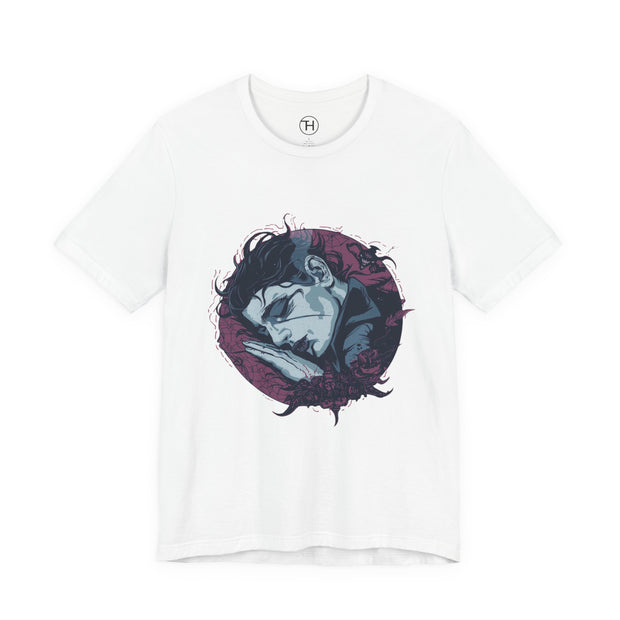 Dreamy Sleepy Graphic Tee, Unisex T-Shirt, Casual Wear, Gift for Relaxation, Unique Artwork, Lounge T-Shirt, Cozy Fashion