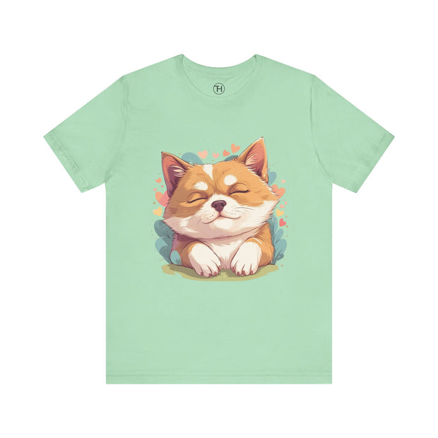 Cute Corgi Sleeping Tee