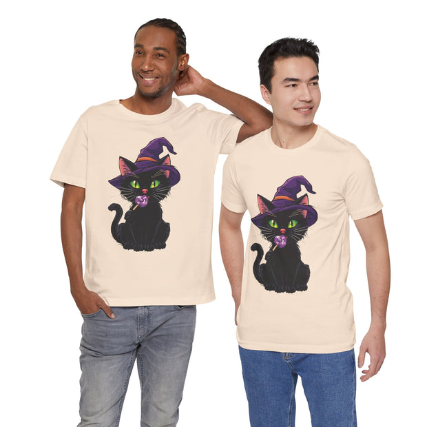 Spooky Black Cat Tee
