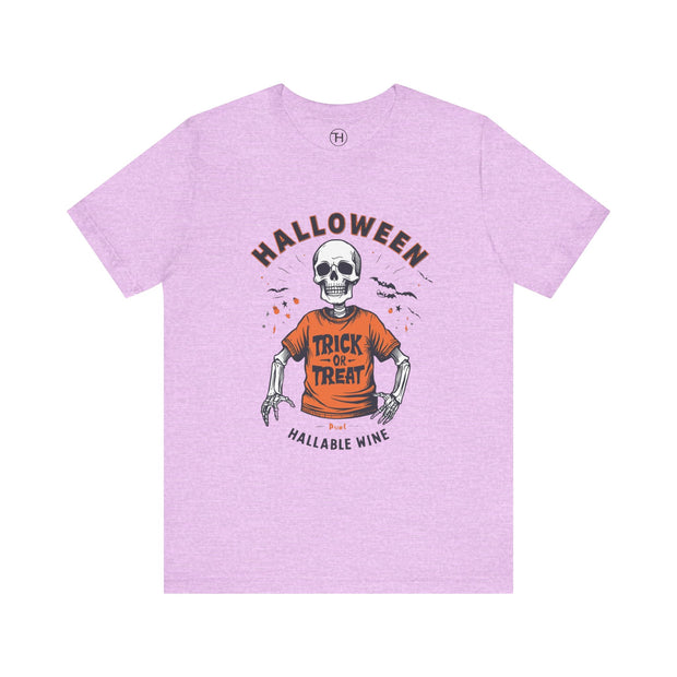 Halloween Trick or Treat Skull Tee