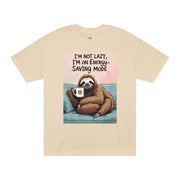 Funny Sloth Unisex Classic Tee, Perfect for Relaxation, Gift for Friends, Casual Wear, Lazy Day Humor, Comfy Everyday Shirt