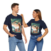 Family Gathering Tee, Community Love T-Shirt, Nature Vibes Shirt, Summer Picnic Apparel, Casual Wear for Family Celebrations
