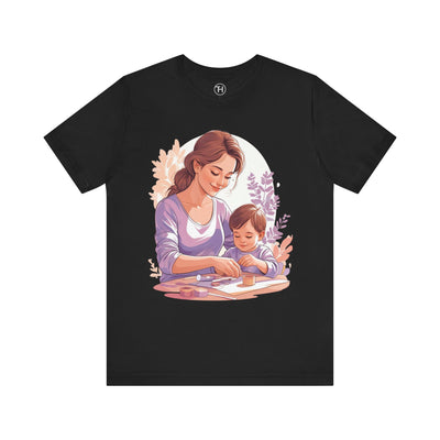 Mom & Child Art Tee