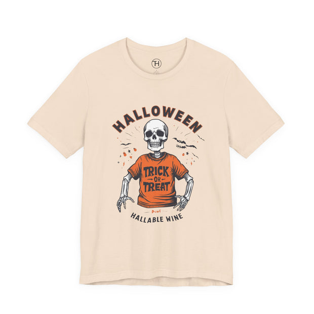Halloween Trick or Treat Skull Tee