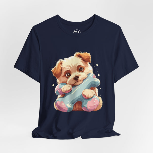 Adorable Puppy Graphic Tee | Unisex Short Sleeve T-Shirt