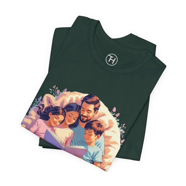 Cozy Family Reading Tee