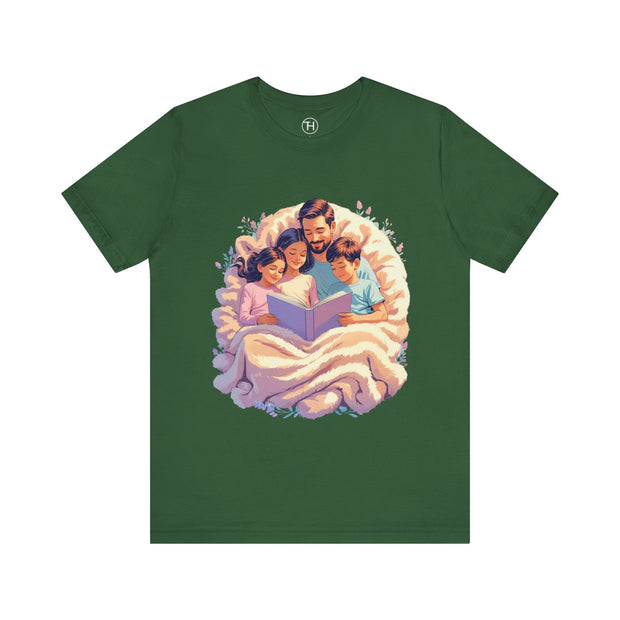 Cozy Family Reading Tee