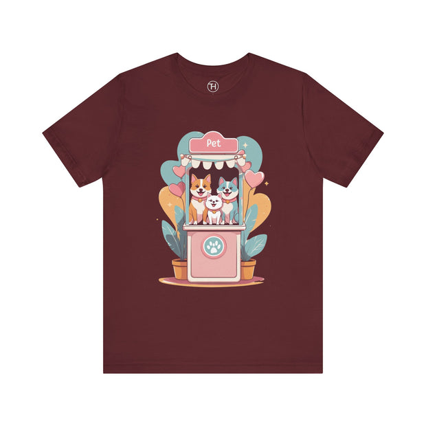 Cute Pet Adoption Jersey Tee
