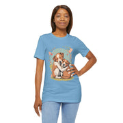 Cute Dog Love Short Sleeve Tee