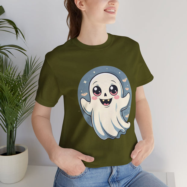 Cute Ghost Short Sleeve Tee