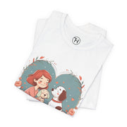 Cute Dog Lover Tee - "Love Is a Four-Legged Word"
