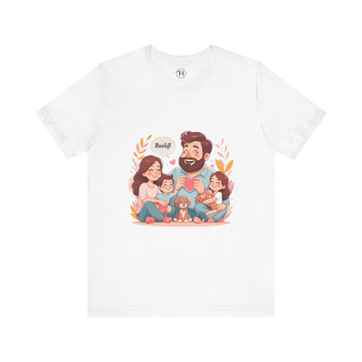 Family Love Unisex Jersey Tee - Father's Day and Mother's Day Gift Shirt