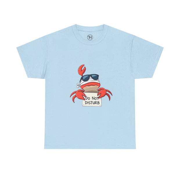Playful Crab Graphic Tee, Relaxed Summer T-Shirt, Gift for Beach Lovers, Funny Casual Wear, Unique Gift Idea, Summer Vibes Shirt