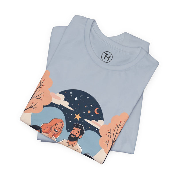 Cozy Family Campfire Tee – Perfect for Camping Trips
