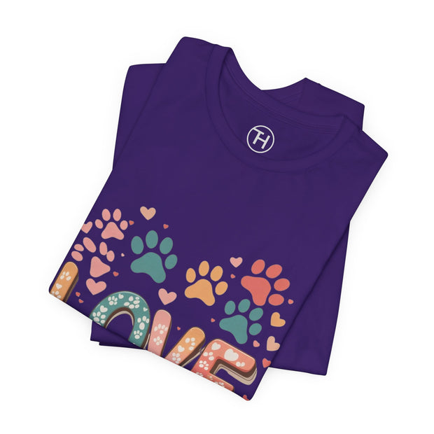 Love Paw Print Tee