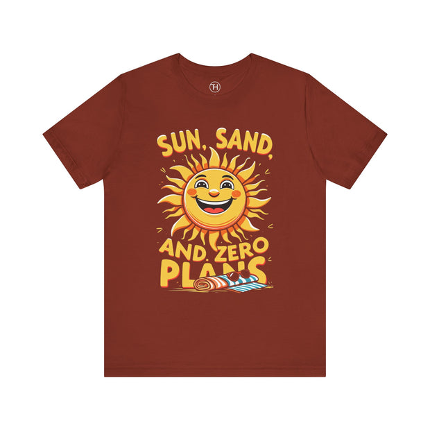 Sunny Vibes Tee | Unisex Short Sleeve Tee, Summer Shirt