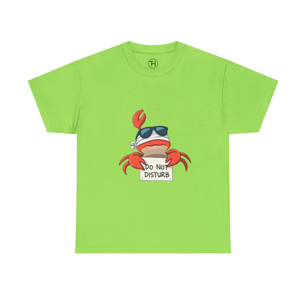 Playful Crab Graphic Tee, Relaxed Summer T-Shirt, Gift for Beach Lovers, Funny Casual Wear, Unique Gift Idea, Summer Vibes Shirt
