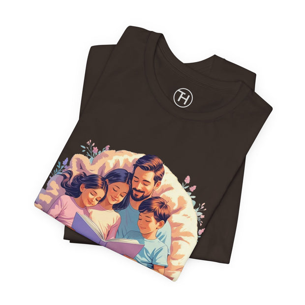 Cozy Family Reading Tee