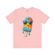 Cool Popsicle Graphic Tee, Summer T-Shirt, Unisex Jersey Tee, Fun Ice Cream Shirt, Gift for Ice Cream Lovers, Cute Casual Wear