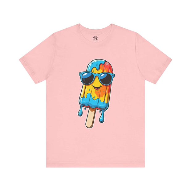 Cool Popsicle Graphic Tee, Summer T-Shirt, Unisex Jersey Tee, Fun Ice Cream Shirt, Gift for Ice Cream Lovers, Cute Casual Wear