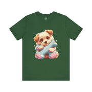 Adorable Puppy Graphic Tee | Unisex Short Sleeve T-Shirt