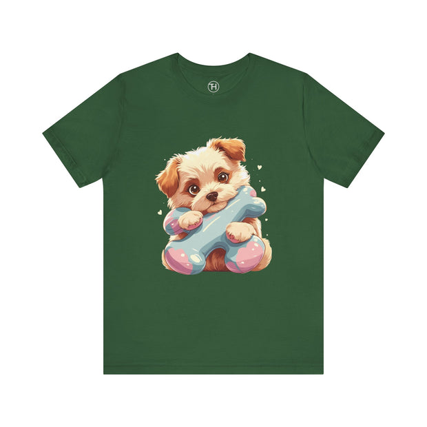 Adorable Puppy Graphic Tee | Unisex Short Sleeve T-Shirt