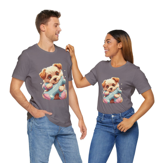 Adorable Puppy Graphic Tee | Unisex Short Sleeve T-Shirt