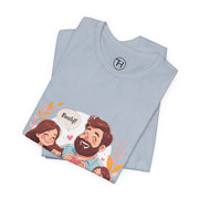 Family Love Unisex Jersey Tee - Father's Day and Mother's Day Gift Shirt