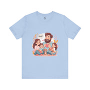 Family Love Unisex Jersey Tee - Father's Day and Mother's Day Gift Shirt
