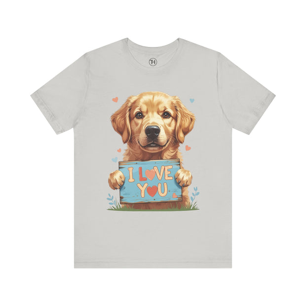 Adorable Dog Love Tee